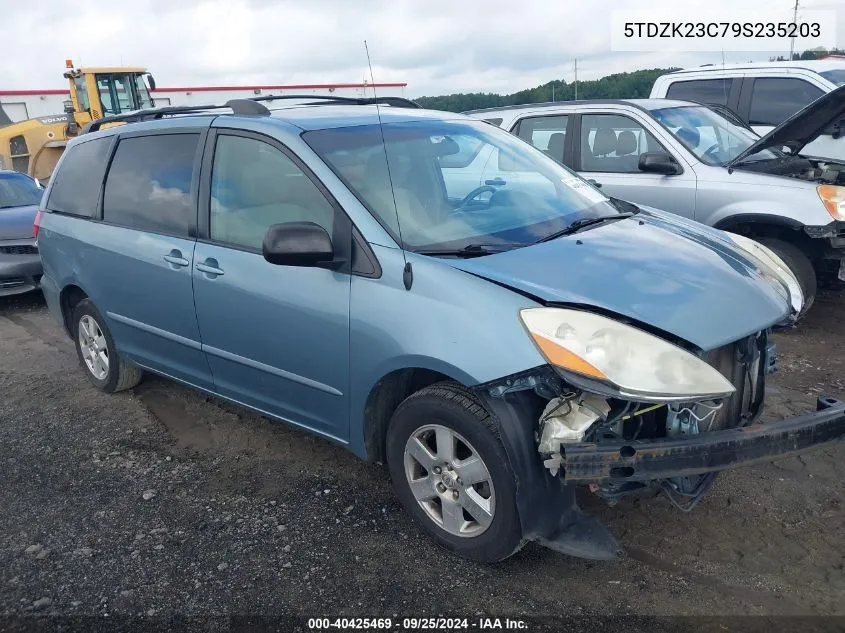 5TDZK23C79S235203 2009 Toyota Sienna Le