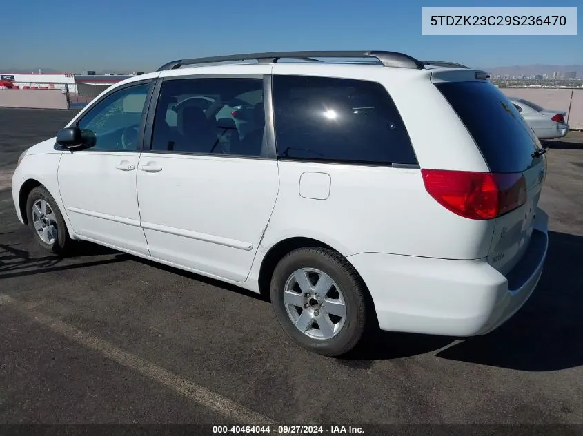 5TDZK23C29S236470 2009 Toyota Sienna Le