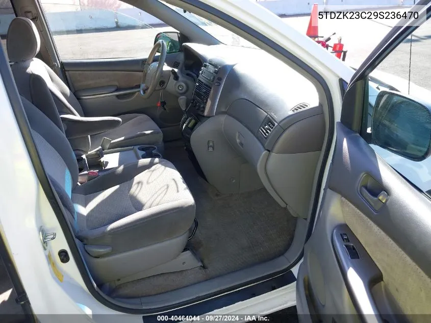 5TDZK23C29S236470 2009 Toyota Sienna Le