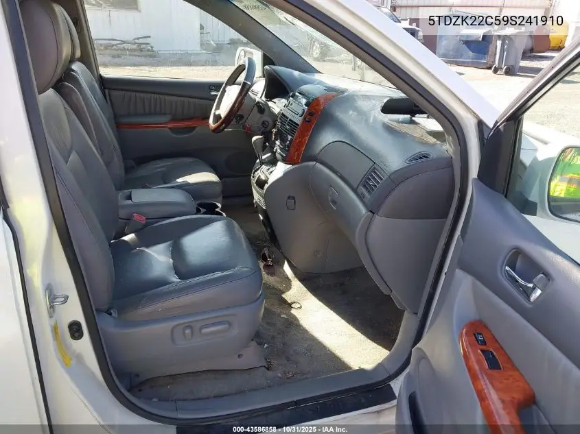 5TDZK22C59S241910 2009 Toyota Sienna Xle