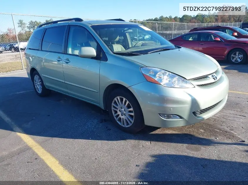 5TDZK22C79S227393 2009 Toyota Sienna Xle