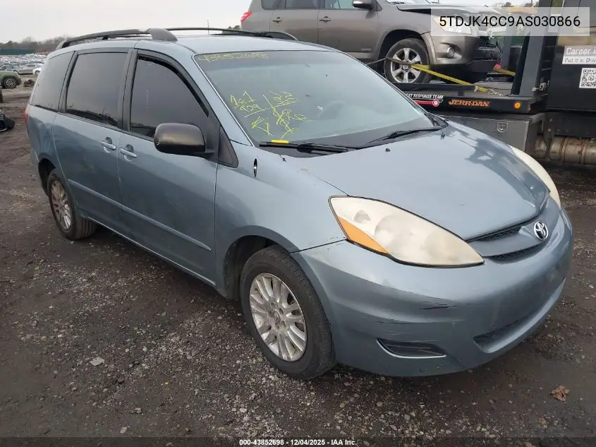 5TDJK4CC9AS030866 2010 Toyota Sienna Le