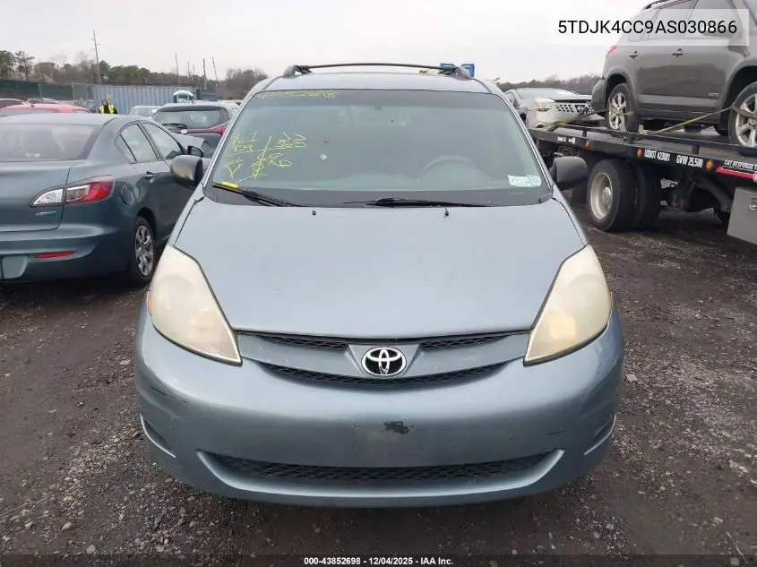 5TDJK4CC9AS030866 2010 Toyota Sienna Le