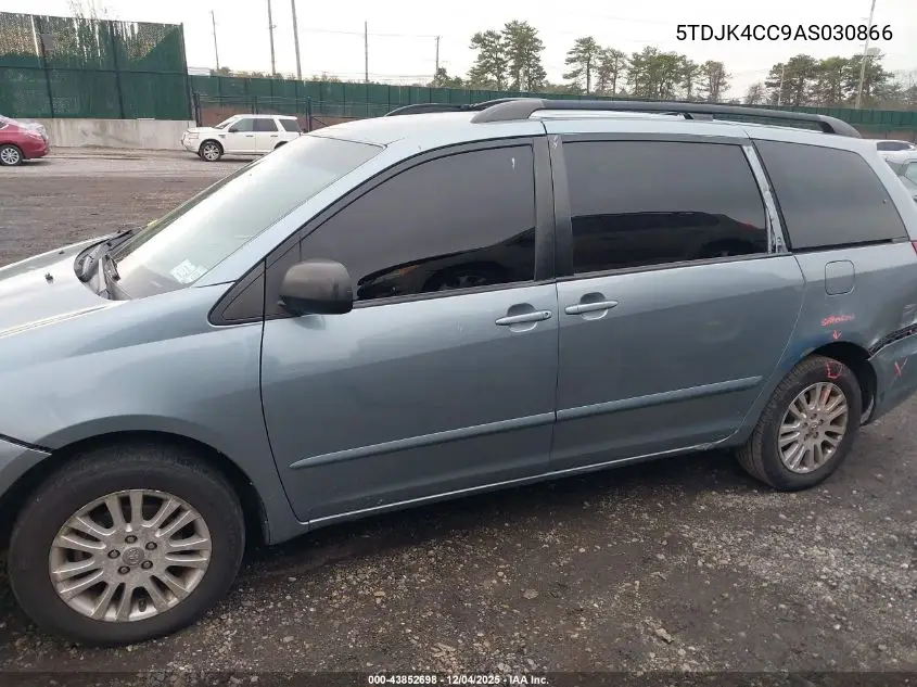 5TDJK4CC9AS030866 2010 Toyota Sienna Le