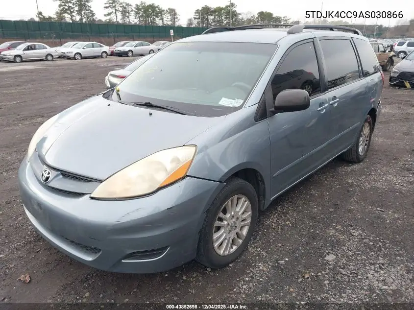 5TDJK4CC9AS030866 2010 Toyota Sienna Le