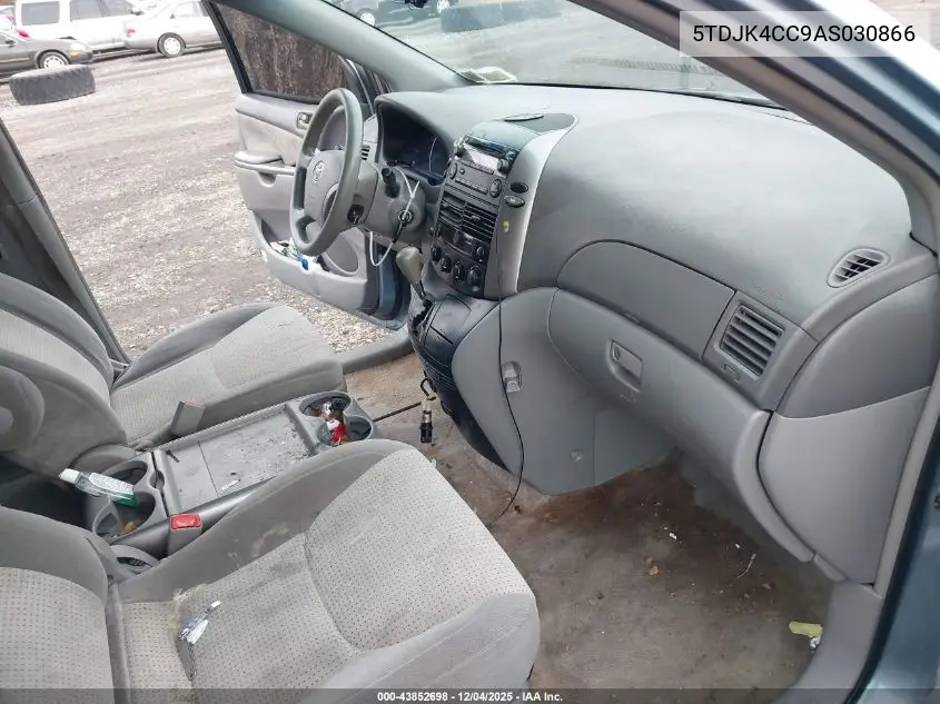 5TDJK4CC9AS030866 2010 Toyota Sienna Le