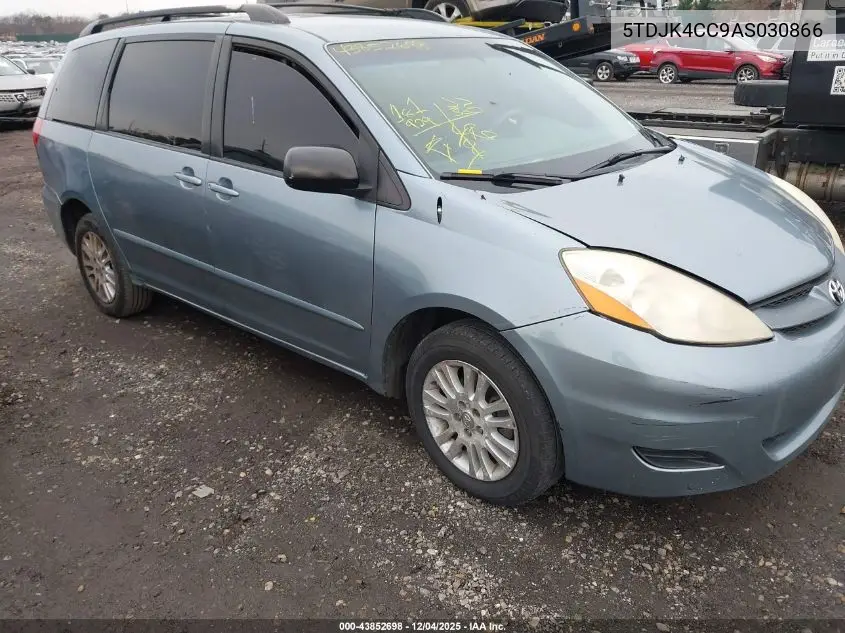 5TDJK4CC9AS030866 2010 Toyota Sienna Le