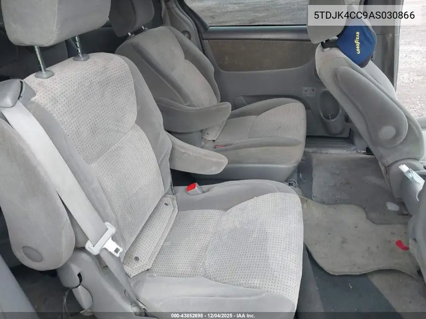 5TDJK4CC9AS030866 2010 Toyota Sienna Le