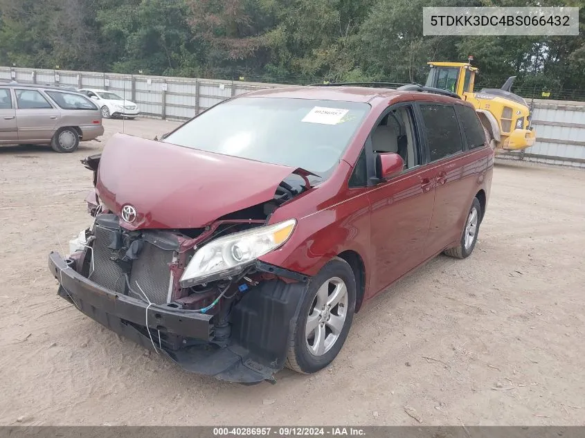 5TDKK3DC4BS066432 2011 Toyota Sienna Le