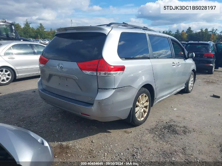 5TDJK3DC1BS028197 2011 Toyota Sienna Le