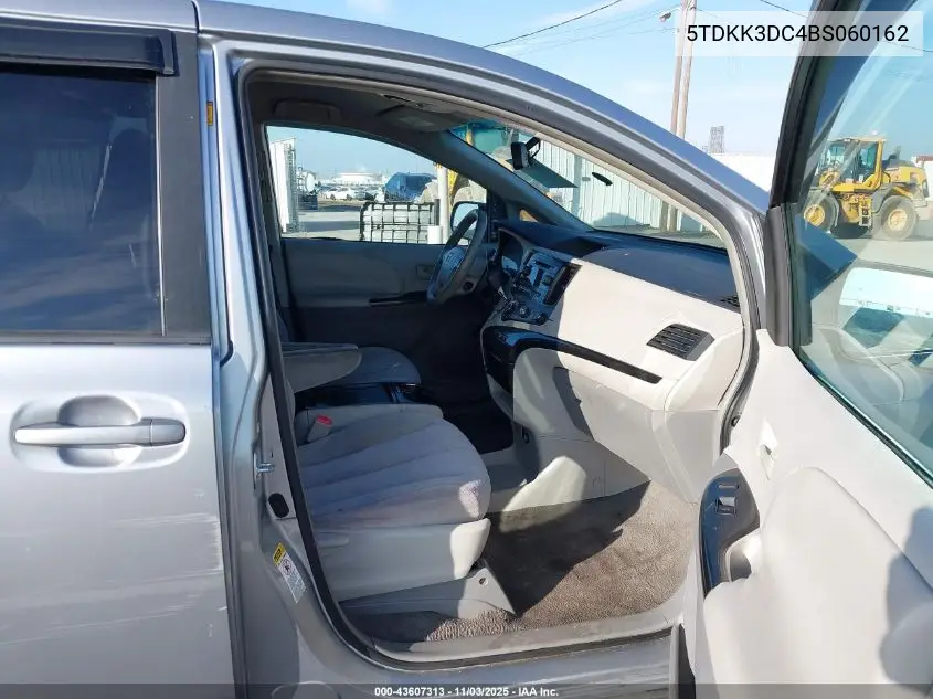 5TDKK3DC4BS060162 2011 Toyota Sienna Le V6