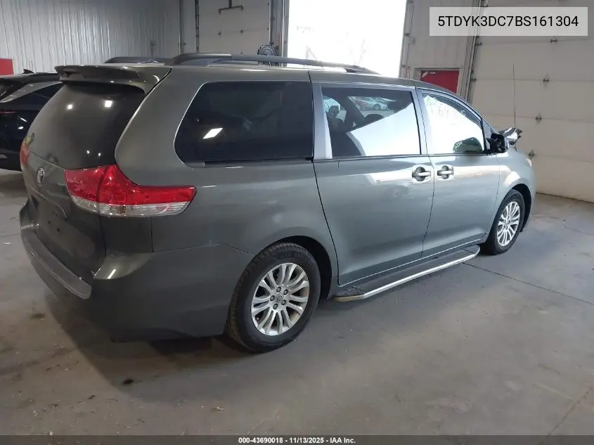 5TDYK3DC7BS161304 2011 Toyota Sienna Xle V6