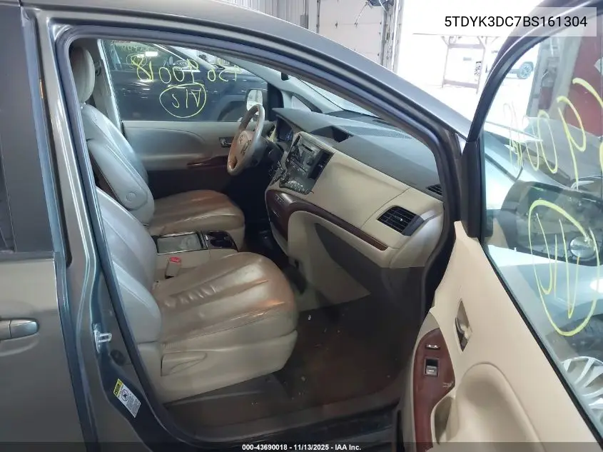 5TDYK3DC7BS161304 2011 Toyota Sienna Xle V6