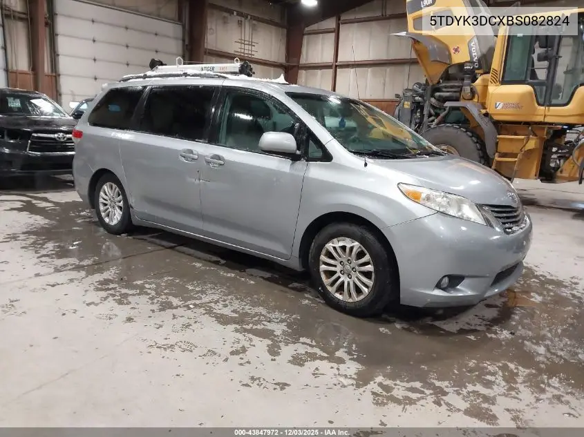 5TDYK3DCXBS082824 2011 Toyota Sienna Xle V6