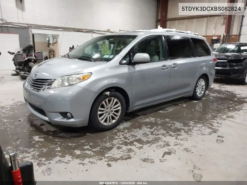 5TDYK3DCXBS082824 2011 Toyota Sienna Xle V6