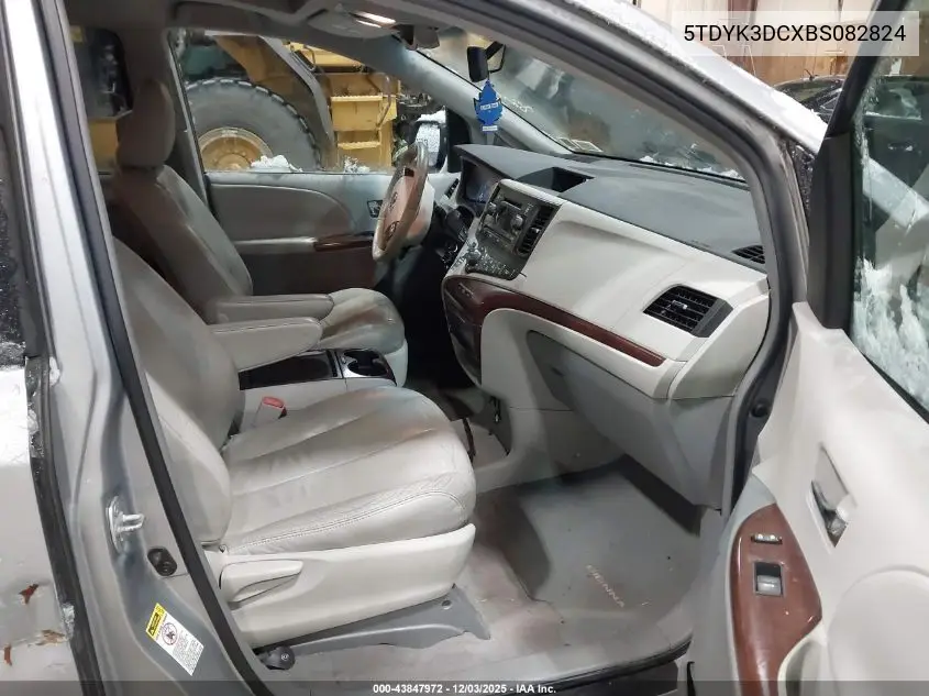 5TDYK3DCXBS082824 2011 Toyota Sienna Xle V6