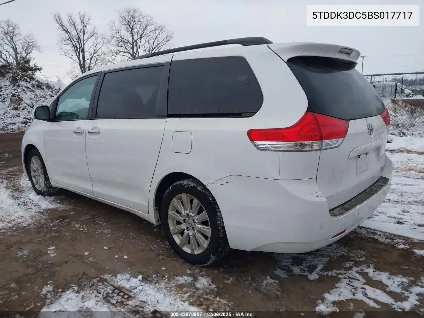 5TDDK3DC5BS017717 2011 Toyota Sienna Xle