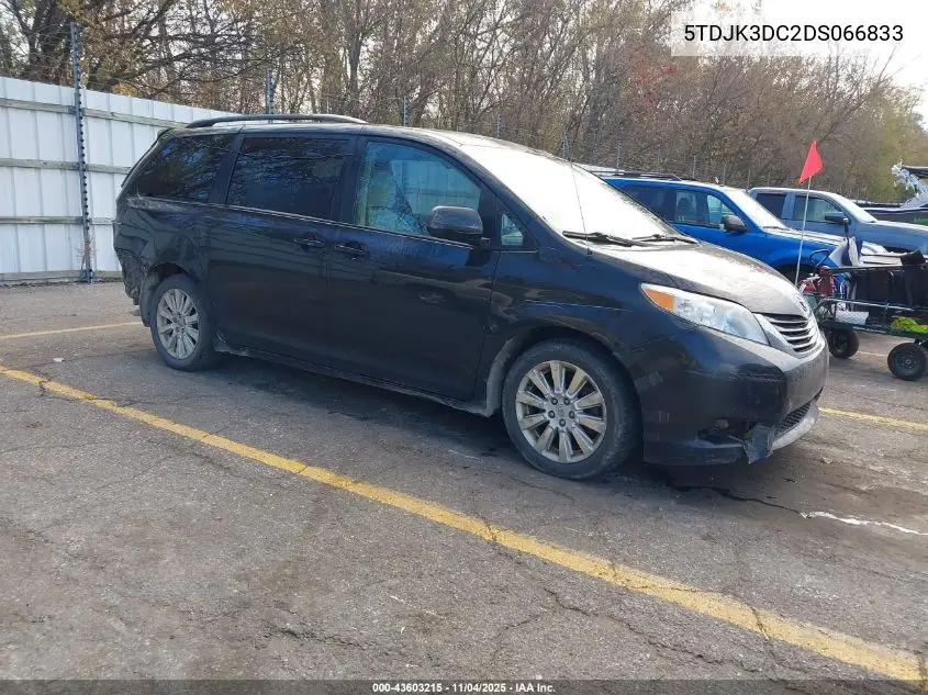 5TDJK3DC2DS066833 2013 Toyota Sienna Le 7 Passenger