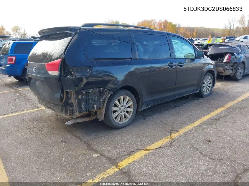 5TDJK3DC2DS066833 2013 Toyota Sienna Le 7 Passenger