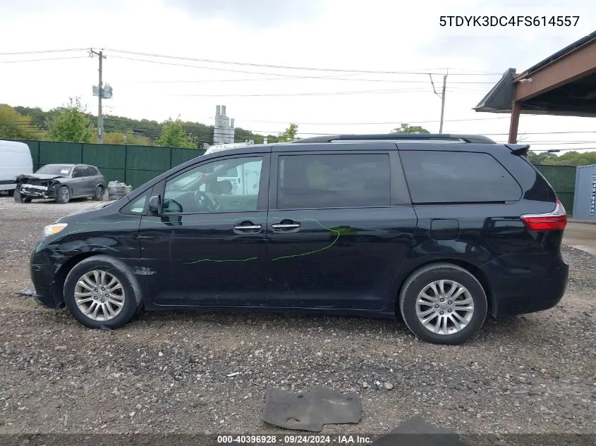 5TDYK3DC4FS614557 2015 Toyota Sienna Xle/Limited