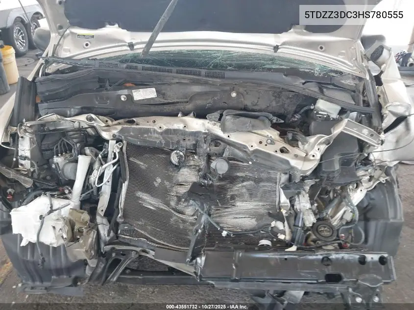 5TDZZ3DC3HS780555 2017 Toyota Sienna L 7 Passenger