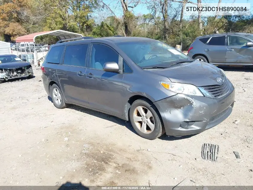 5TDKZ3DC1HS890084 2017 Toyota Sienna Le 8 Passenger