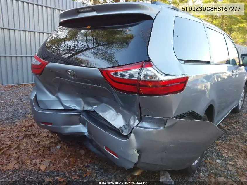 5TDJZ3DC8HS167277 2017 Toyota Sienna Le 7 Passenger
