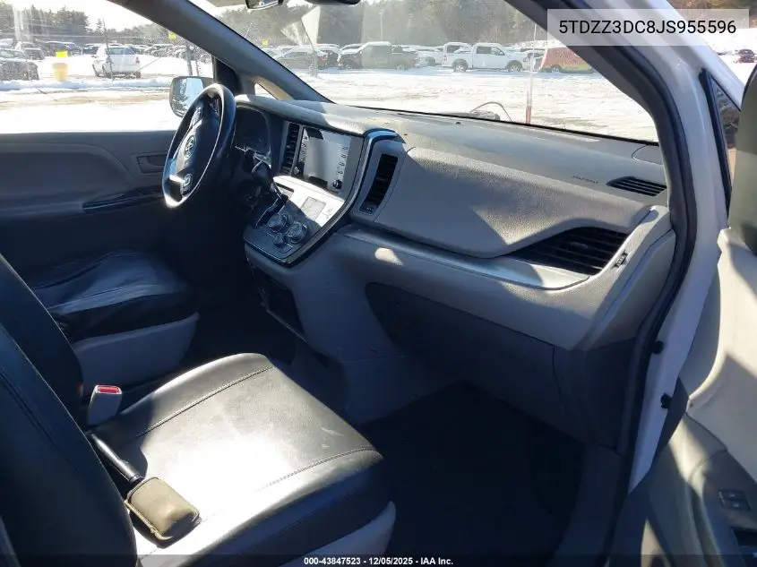 5TDZZ3DC8JS955596 2018 Toyota Sienna L 7 Passenger