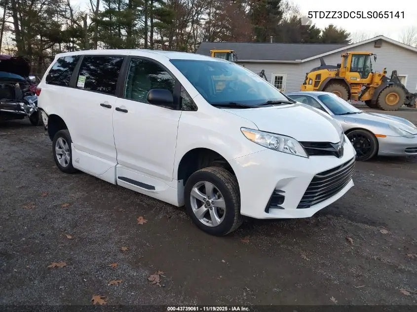 5TDZZ3DC5LS065141 2020 Toyota Sienna L