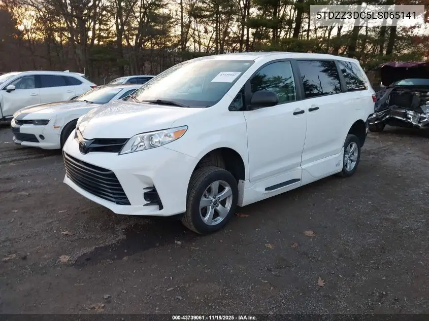 5TDZZ3DC5LS065141 2020 Toyota Sienna L
