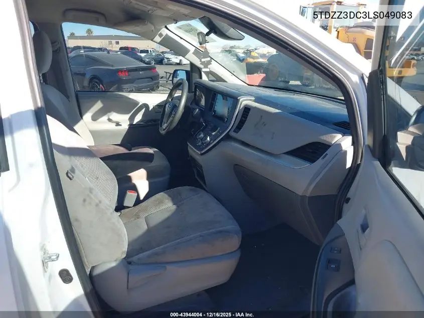 5TDZZ3DC3LS049083 2020 Toyota Sienna L