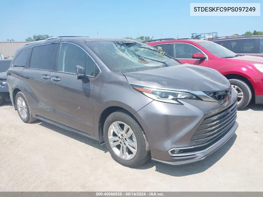 5TDESKFC9PS097249 2023 Toyota Sienna Platinum