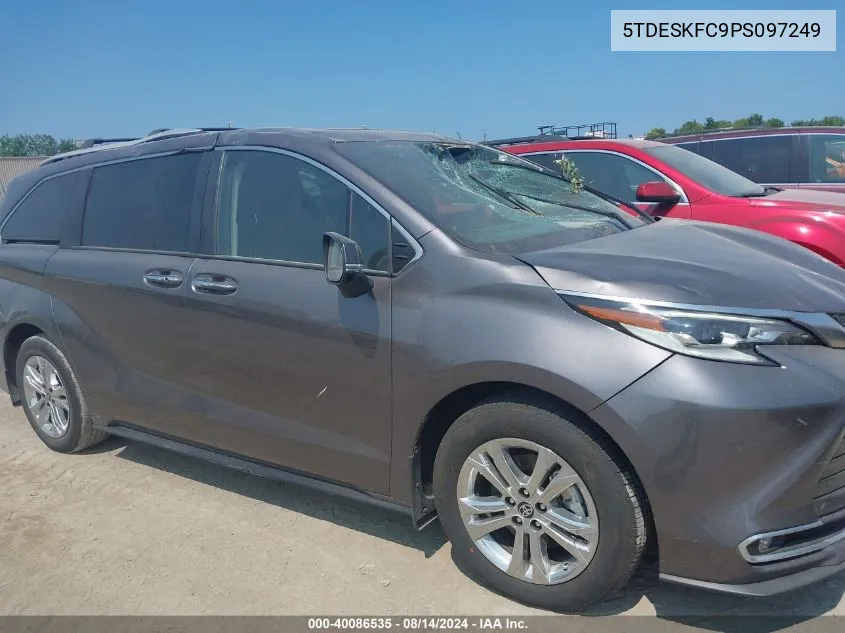 5TDESKFC9PS097249 2023 Toyota Sienna Platinum