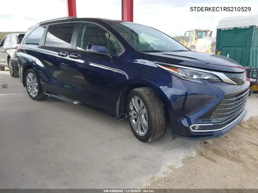 5TDERKEC1RS210529 2024 Toyota Sienna Platinum