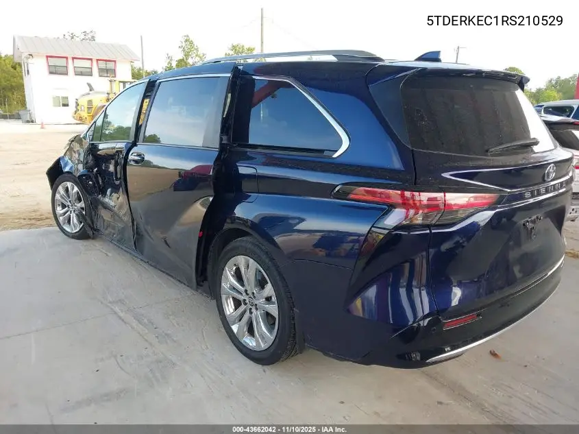 5TDERKEC1RS210529 2024 Toyota Sienna Platinum