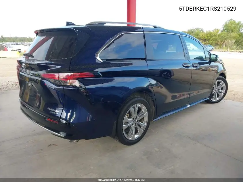 5TDERKEC1RS210529 2024 Toyota Sienna Platinum