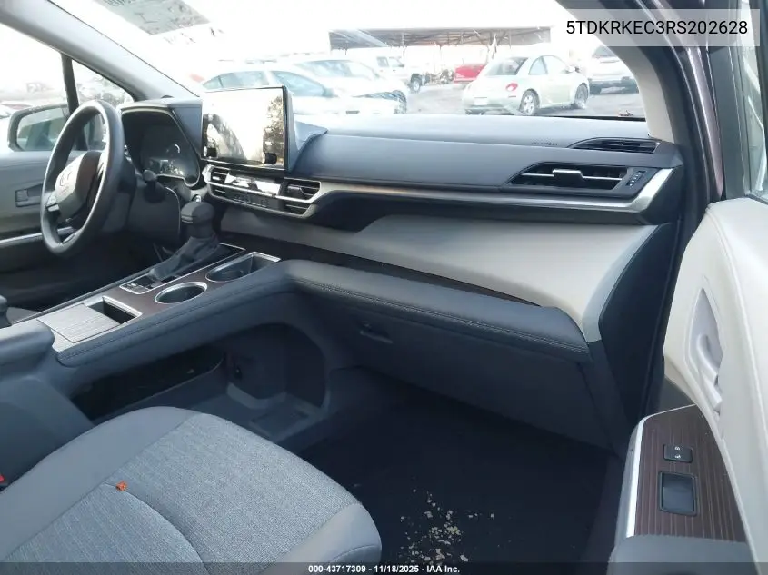 5TDKRKEC3RS202628 2024 Toyota Sienna Le