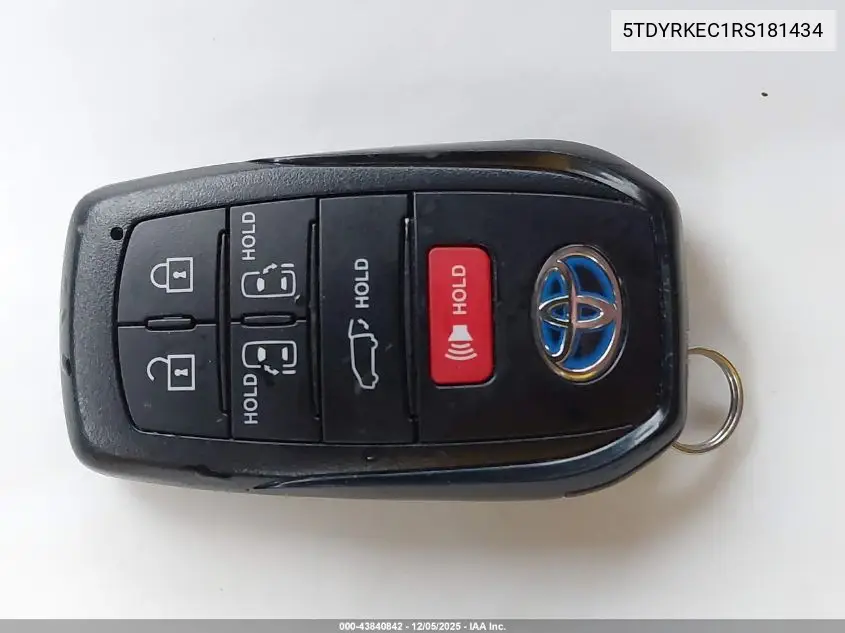 5TDYRKEC1RS181434 2024 Toyota Sienna Xle