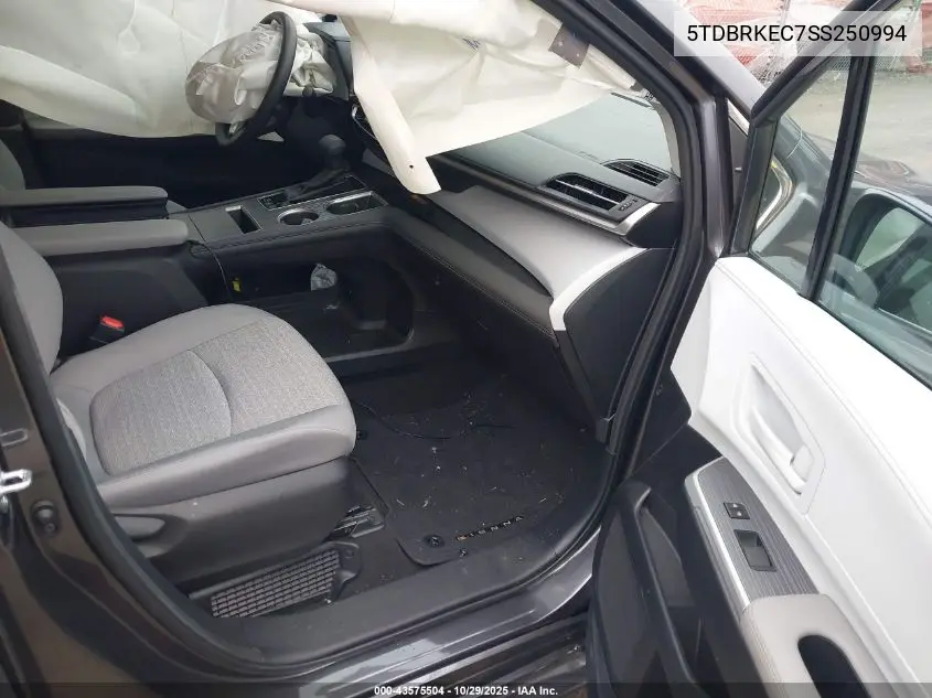 5TDBRKEC7SS250994 2025 Toyota Sienna Le