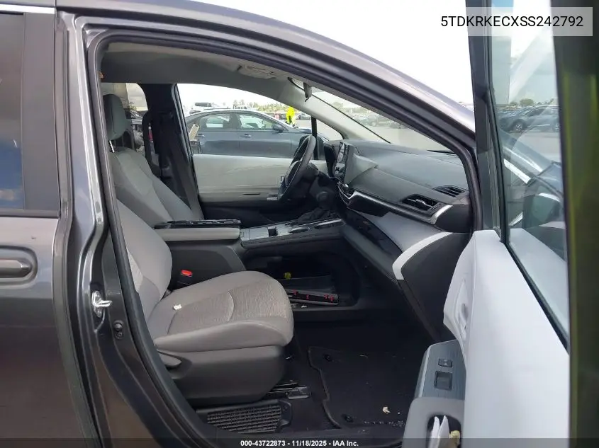 5TDKRKECXSS242792 2025 Toyota Sienna Le
