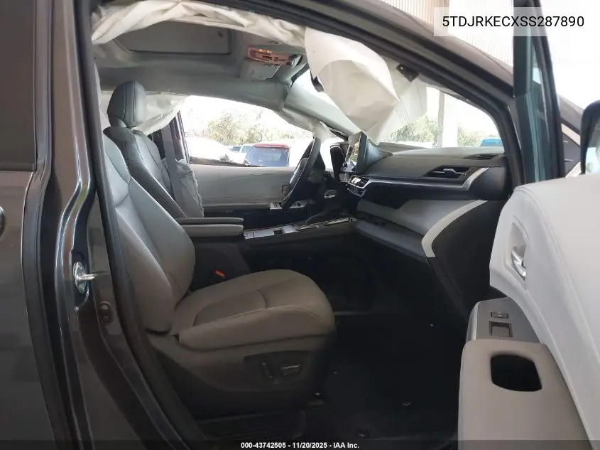 5TDJRKECXSS287890 2025 Toyota Sienna Xle