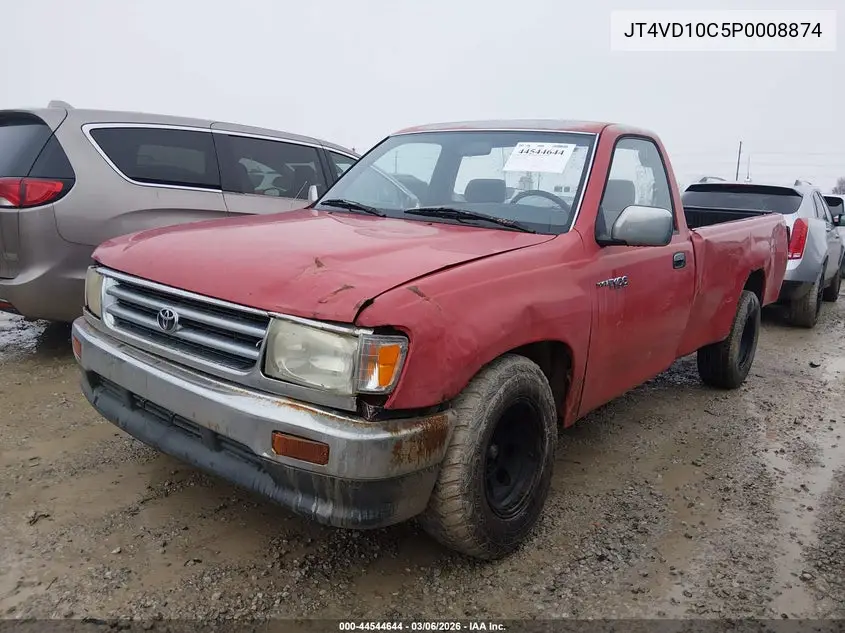 1993 Toyota T100 Sr5 VIN: JT4VD10C5P0008874 Lot: 44544644