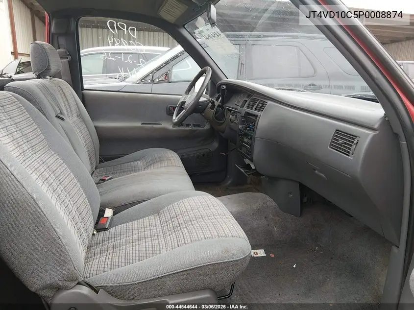 1993 Toyota T100 Sr5 VIN: JT4VD10C5P0008874 Lot: 44544644