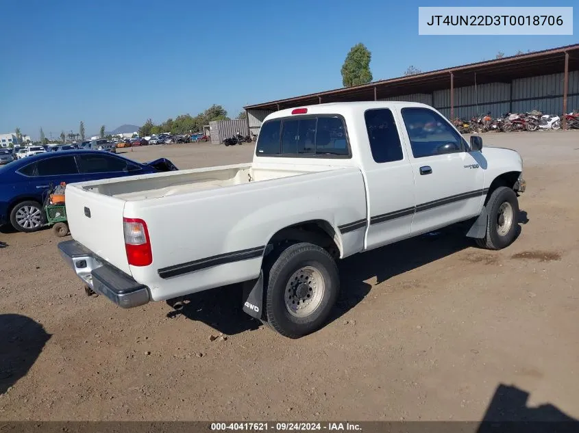 JT4UN22D3T0018706 1996 Toyota T100 Xtracab