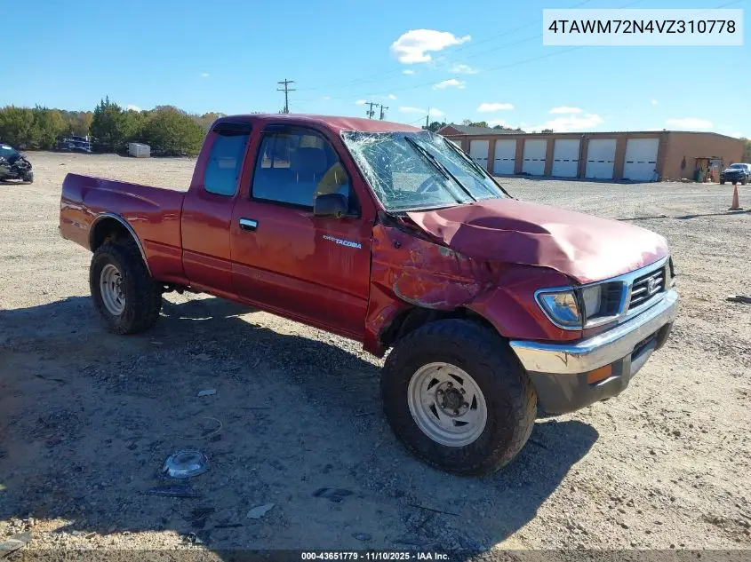 4TAWM72N4VZ310778 1997 Toyota Tacoma