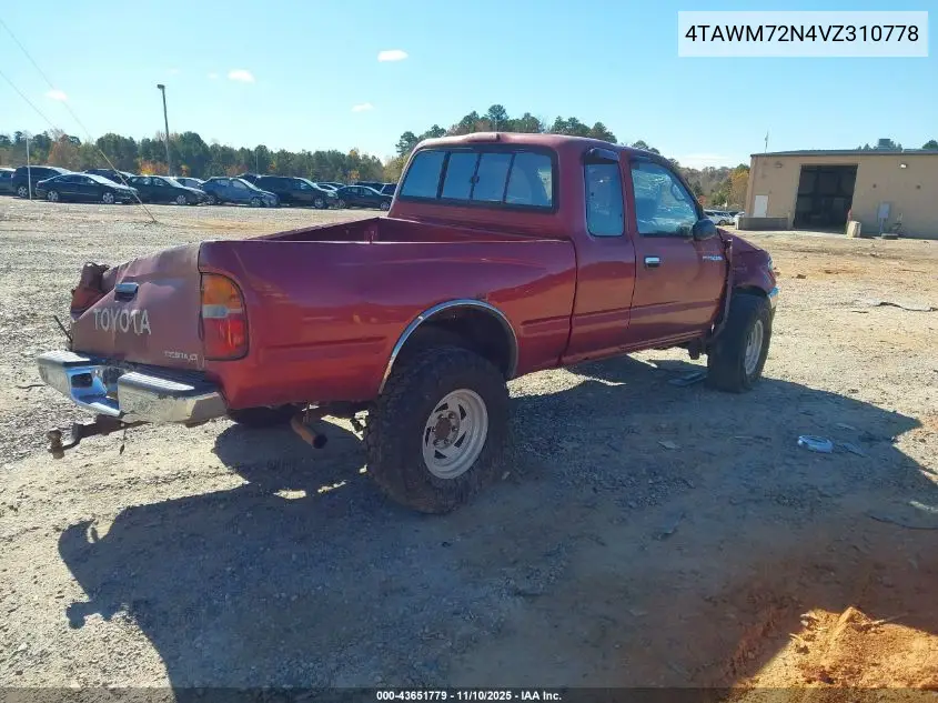 4TAWM72N4VZ310778 1997 Toyota Tacoma