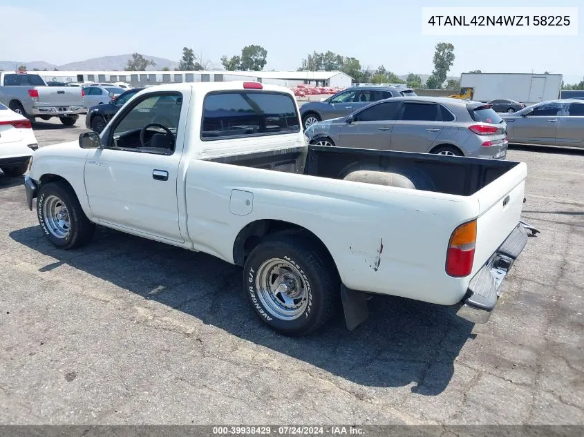 4TANL42N4WZ158225 1998 Toyota Tacoma