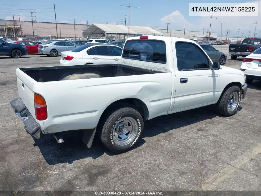 4TANL42N4WZ158225 1998 Toyota Tacoma