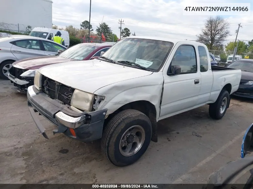 4TAWN72N9WZ144966 1998 Toyota Tacoma Base V6