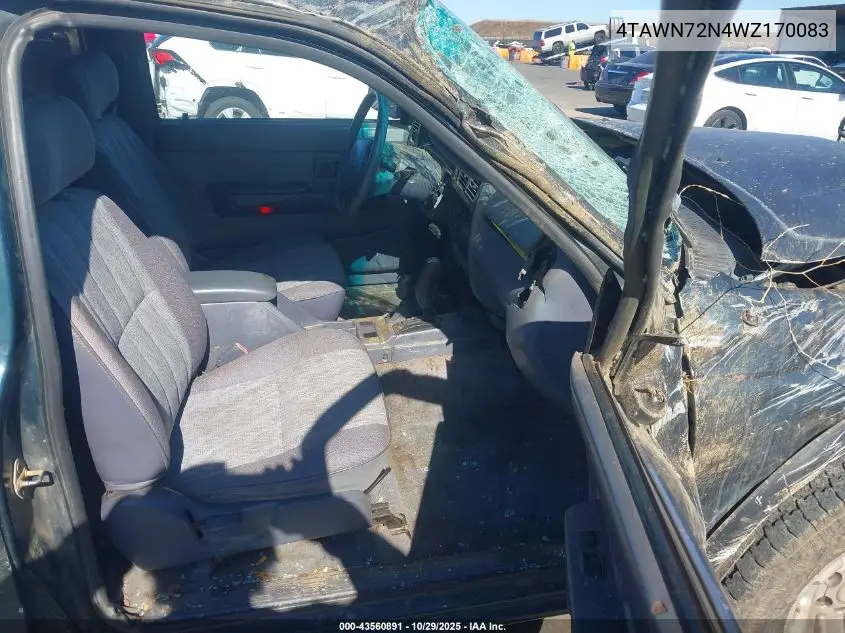 4TAWN72N4WZ170083 1998 Toyota Tacoma Base V6